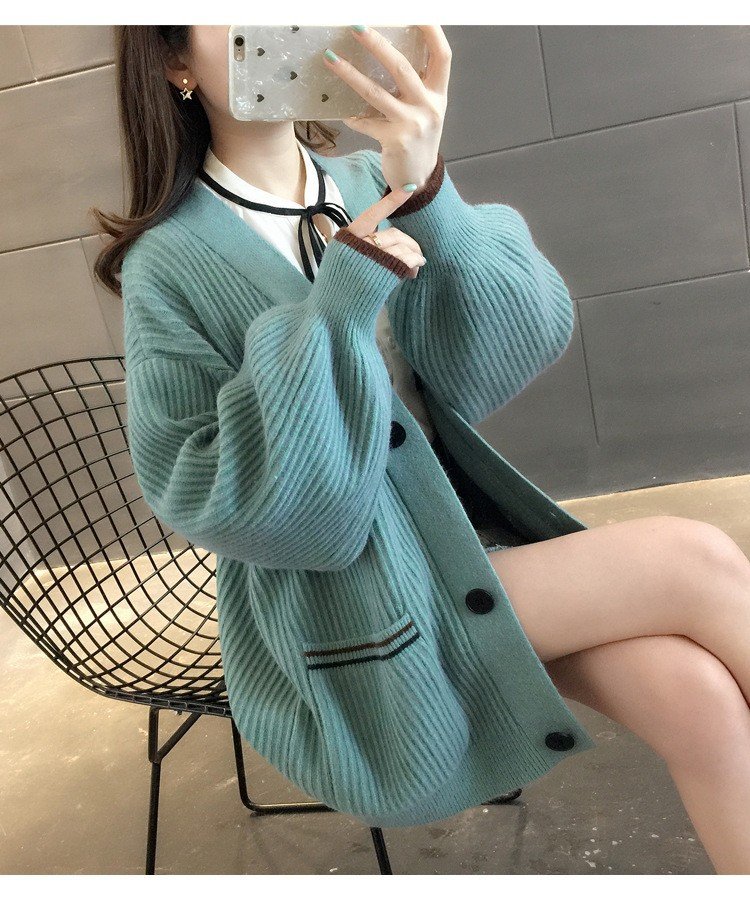 Áo khoác cardigan mùa đông nữ xinh xắn AH04