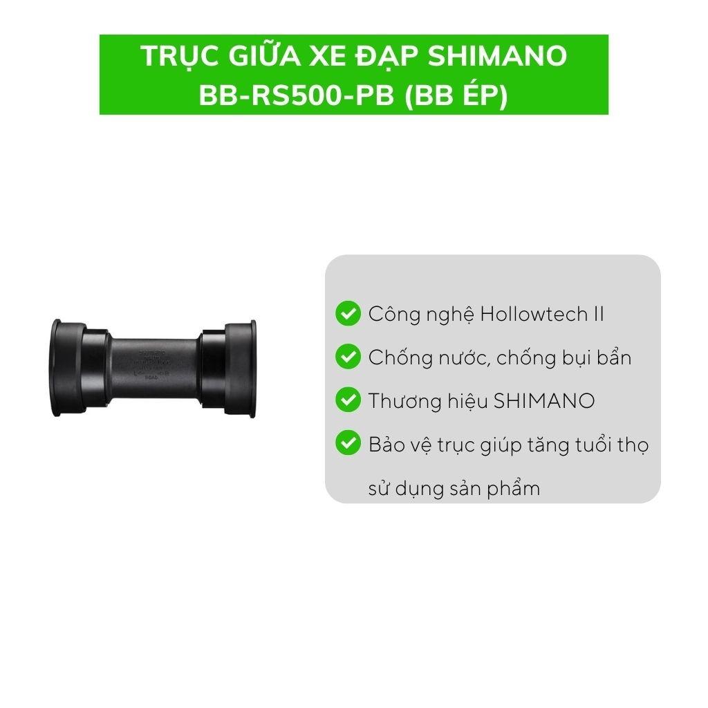 Trục giữa xe đạp SHIMANO BB-RS500-PB (BB Ép)