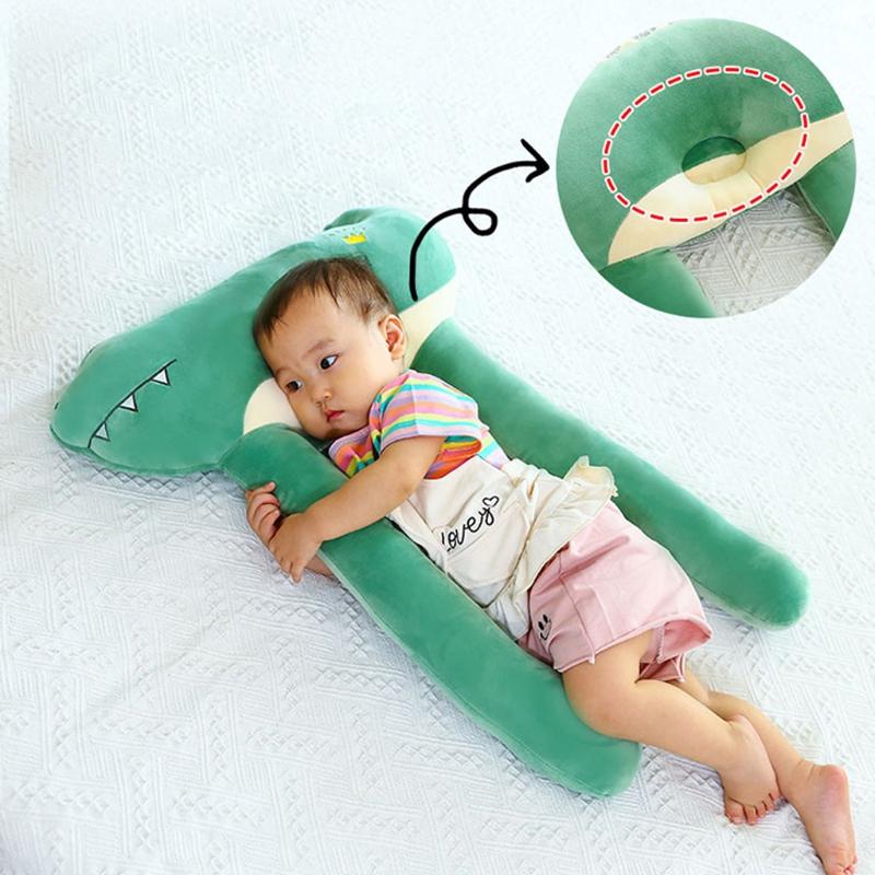 Sáng Tạo Cho Bé Ngủ Hỗ Trợ Gối Điều Hòa Đệm Chăn Mềm Mại Trẻ Em Sang Trọng Đồ Chơi Chăn Gối