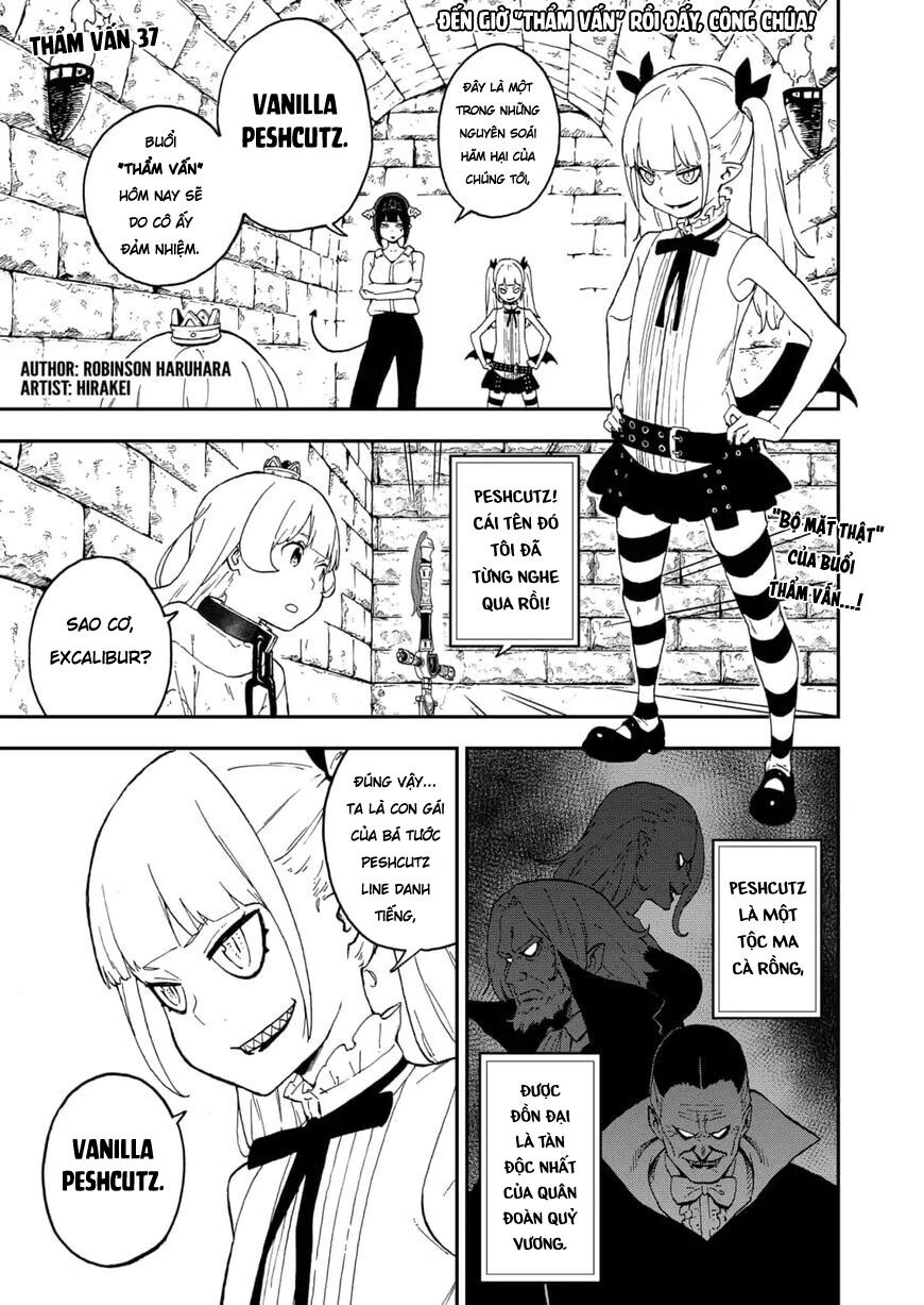 đến giờ "thẩm vấn" rồi, thưa công chúa! chapter 37 1