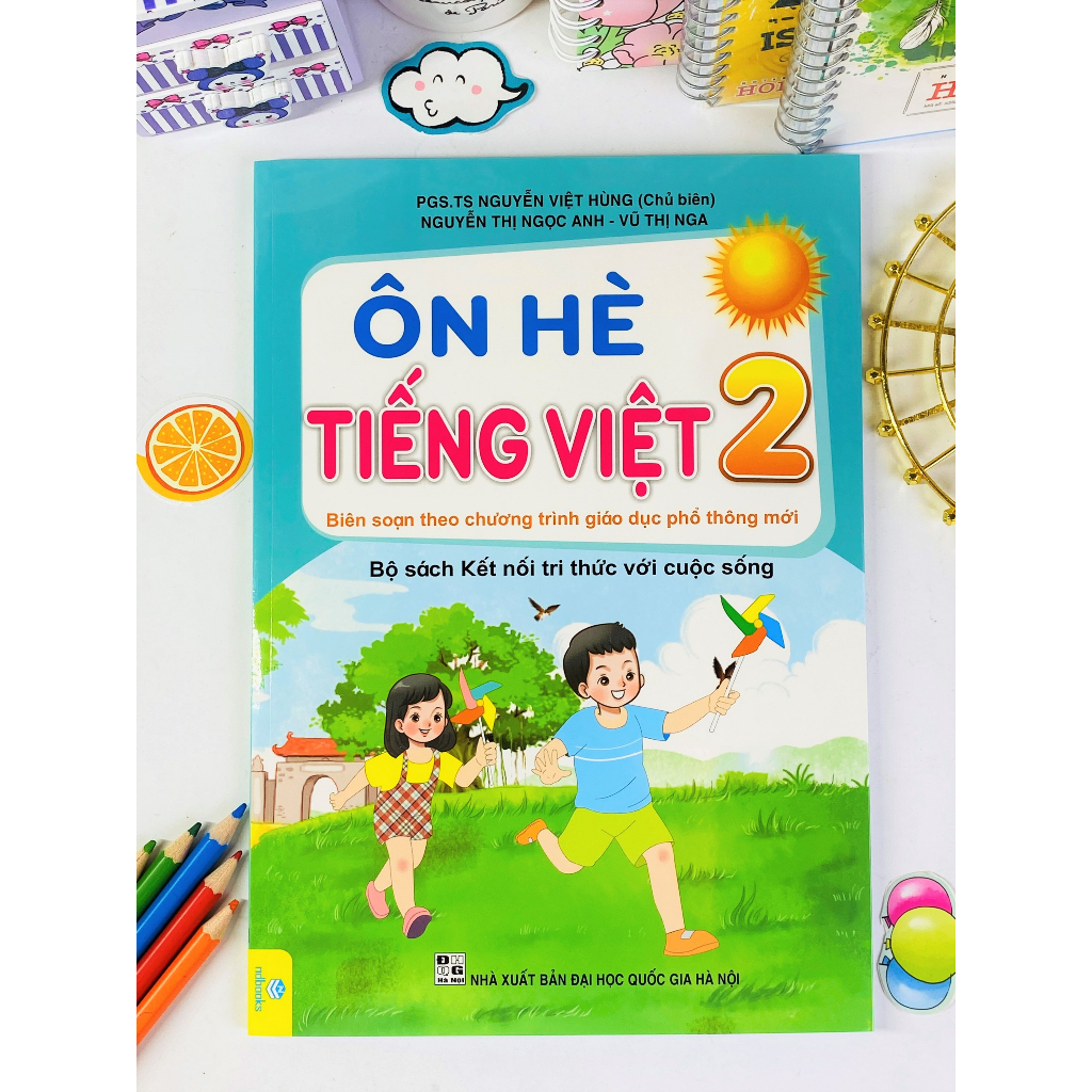 Sách - Combo Ôn Hè Toán + Tiếng Việt 2 Kết Nối