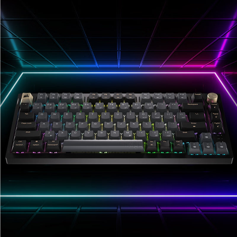 Bàn phím không dây Corsair K65 CSR RED-BLK-GLD (K65 Plus Wireless) - Hàng chính hãng