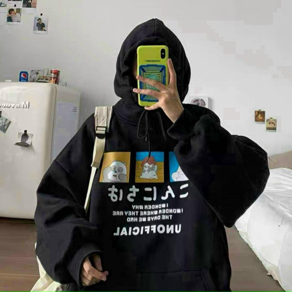 ÁO HOODIE NAM NỮ UNISEX IN HỌA TIẾT MỚI LẠ CHẤT NỈ NGOẠI DÀY MỊN CỰC TREND TP8774 BAO ĐẸP