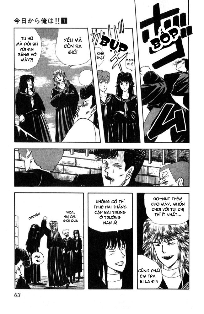 kyou kara ore wa - cặp bài trùng chapter 3 7