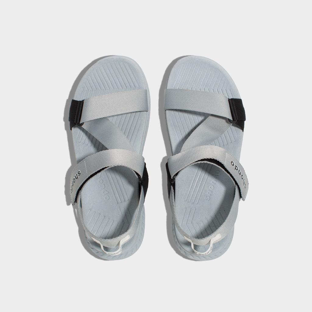 [ Chính hãng ] Giày Sandals Nam Nữ Shondo F7 Racing Xám Phối Đen F7R1020