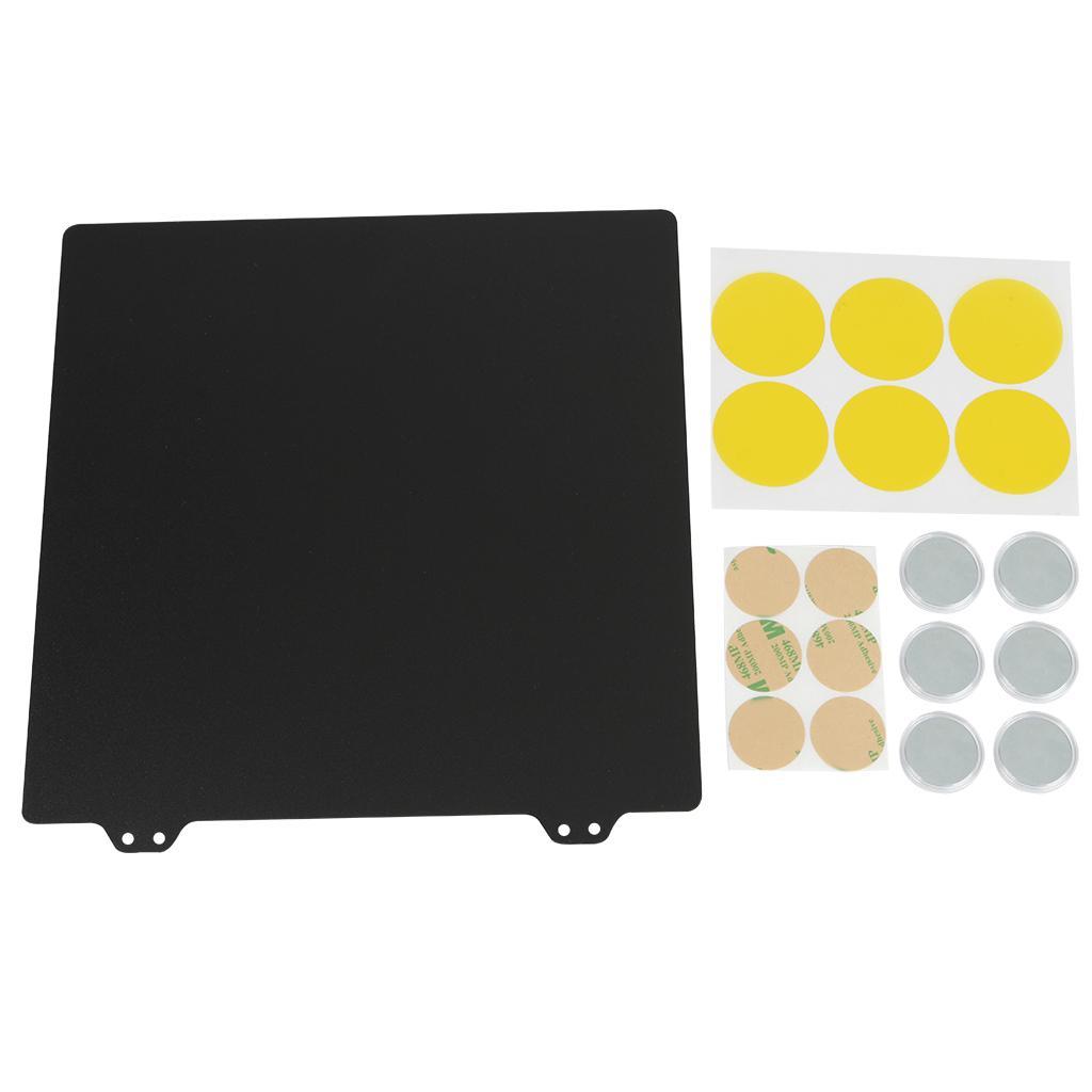 Pressure Plate Base Plate 235x235mm Spring Steel Sheet with 6 Blocks