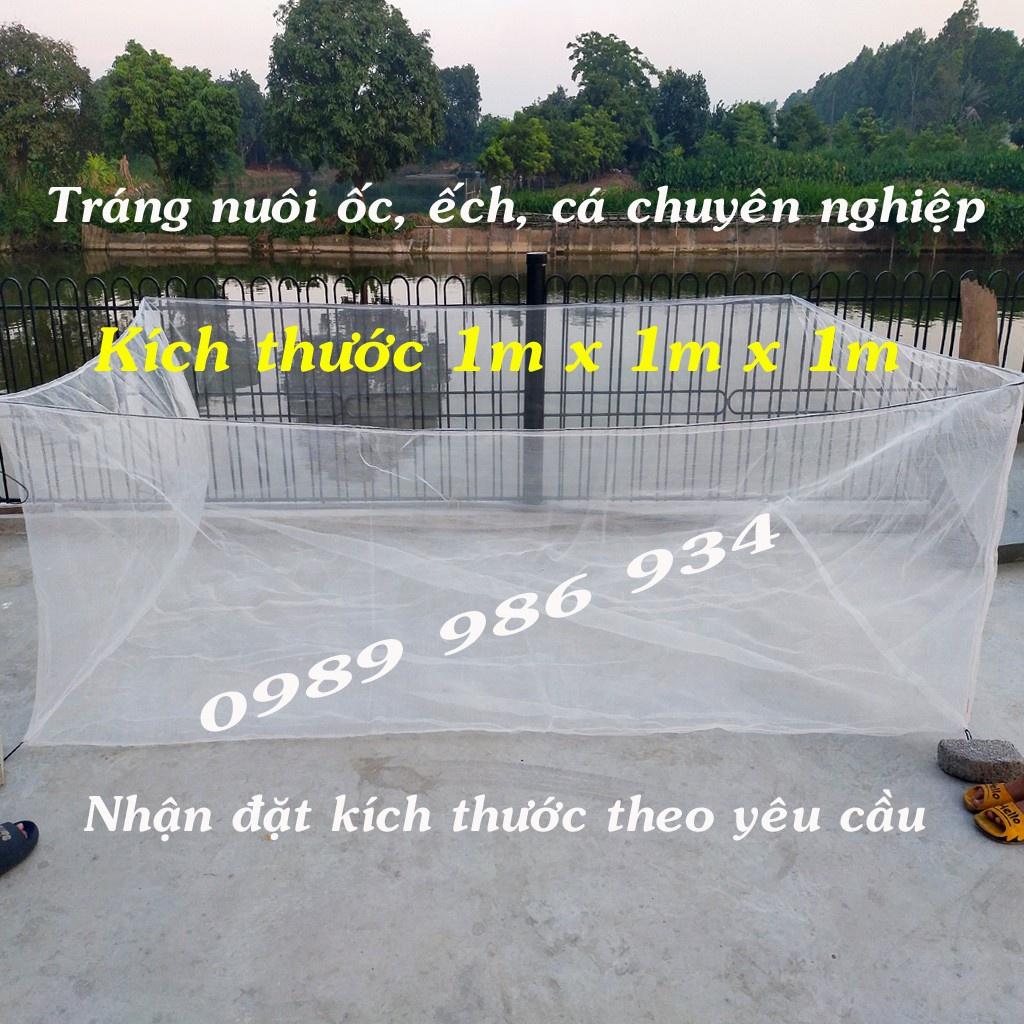 Tráng lưới nuôi ốc nhồi ốc bươu đen rộng cá | uy tín chất lượng