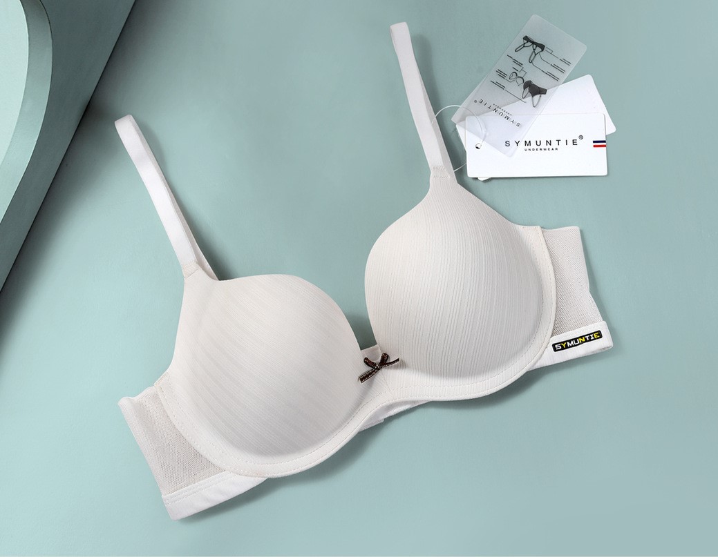 Áo Lót Nữ Su Đúc Không Gọng Kẻ Sọc Nâng Ôm Trọn Ngực S26