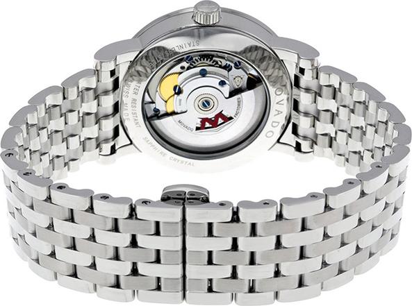 Đồng Hồ Nam Dây Kim Loại Movado 0606115 (38mm) - Mặt Đen