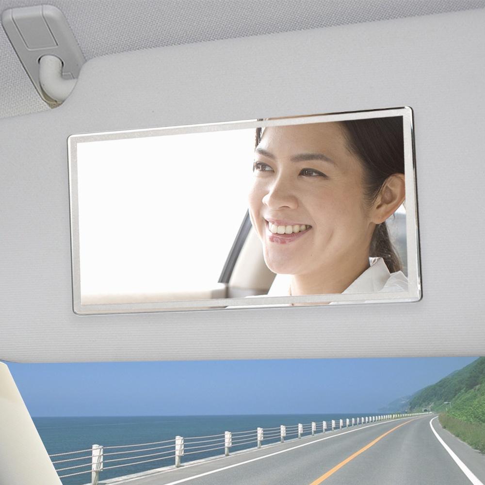 Gương trang điểm HD bằng thép không gỉ gắn trong xe hơi tiện dụng