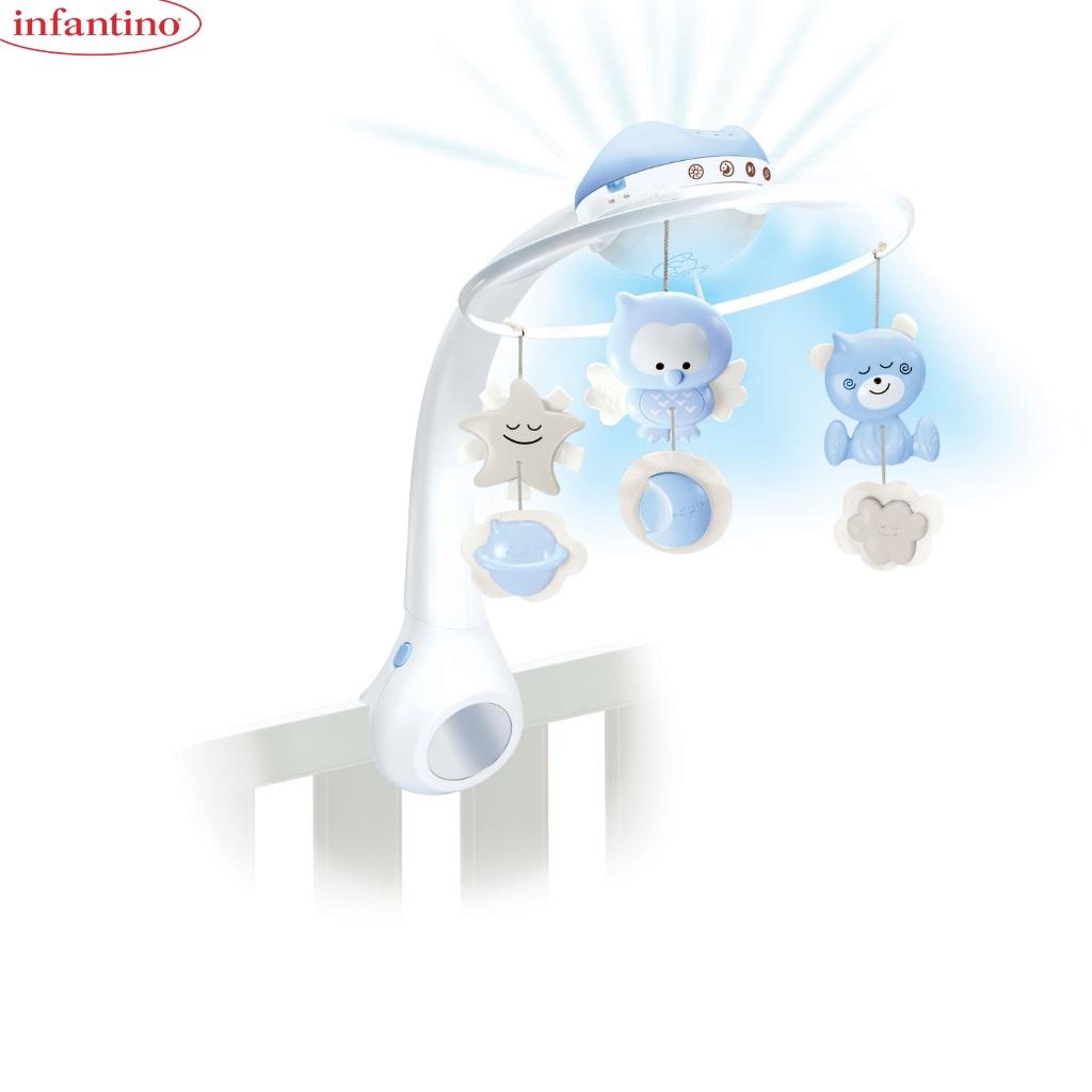 Đèn Ngủ Treo Cũi 3 Trong 1 INFANTINO - 3in1 Projector Musical Mobile