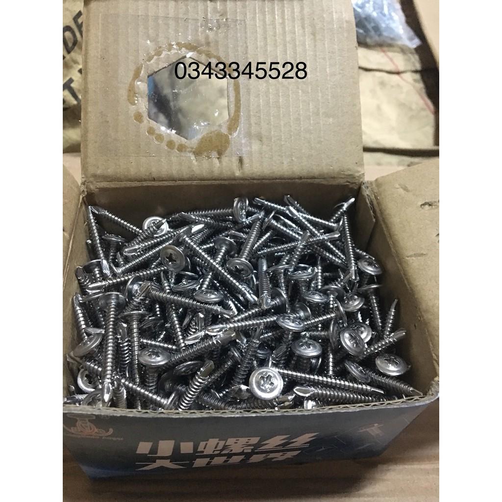 Vít tự khoan INOX Hộp 1kg đầu Dù