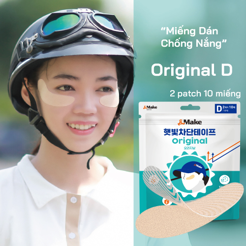 [VITAPIBU] [골프 썬패치] Miếng Dán Chống Nắng Bảo Vệ Da Mặt Chống Tia UV Dành Cho Chơi Thể Thao Ngoài Trời Golf [Orginal D]