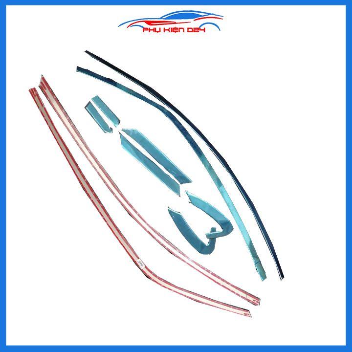Bộ nẹp viền cong kính Inox Cho Altis 2017 2018 2019 2020