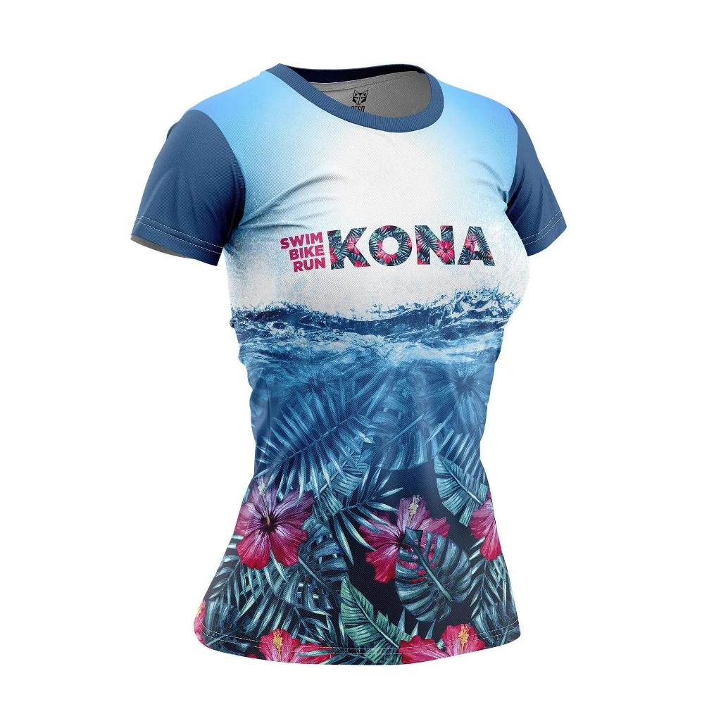 Áo Chạy Bộ Nữ OTSO Camiseta Manga Corta Mujer Kona