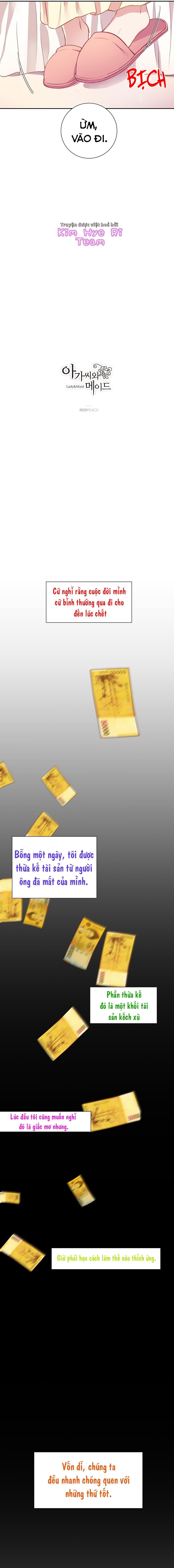 tiểu thư và dàn hầu nam mlem chapter 2 3