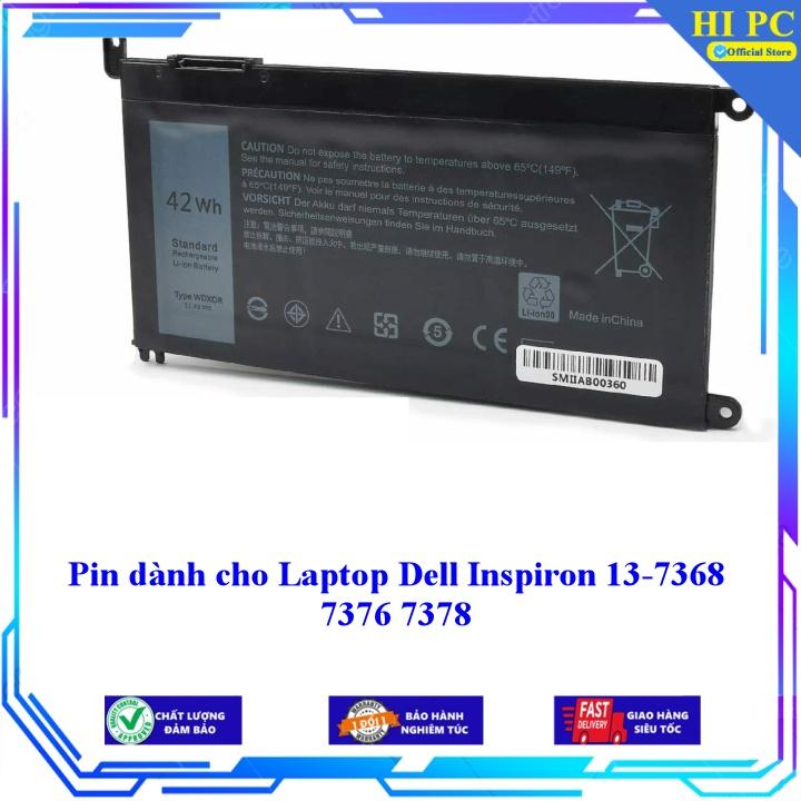 Pin dành cho Laptop Dell Inspiron 13 7368 7376 7378 - Hàng Nhập Khẩu
