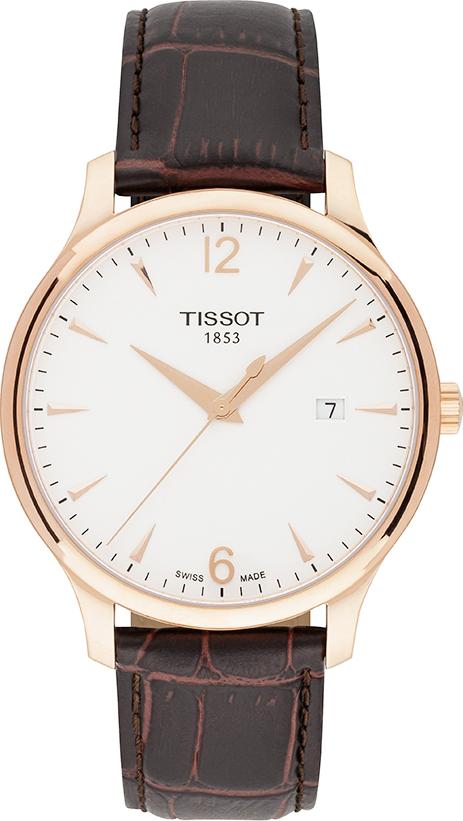 Đồng Hồ Nam Dây Da Tissot T063.610.36.037.00 (42mm) - Trắng