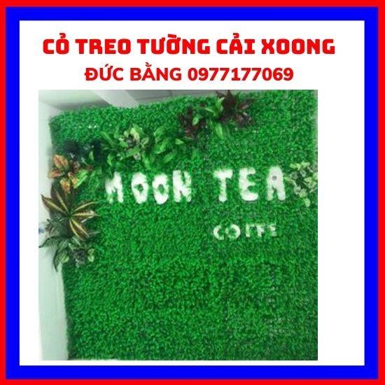 Cỏ treo tường tai chuột kích thước 40cm  x60 cm,cỏ dán tường  ,cỏ nhựa trang trí ,cỏ giả nhân tạo làm decore