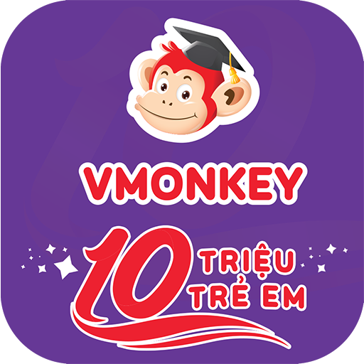 VMonkey (Mã giấy) - Học tiếng Việt (Trọn đời, 1 năm) theo Chương trình GDPT Mới cho trẻ Mầm non & Tiểu học