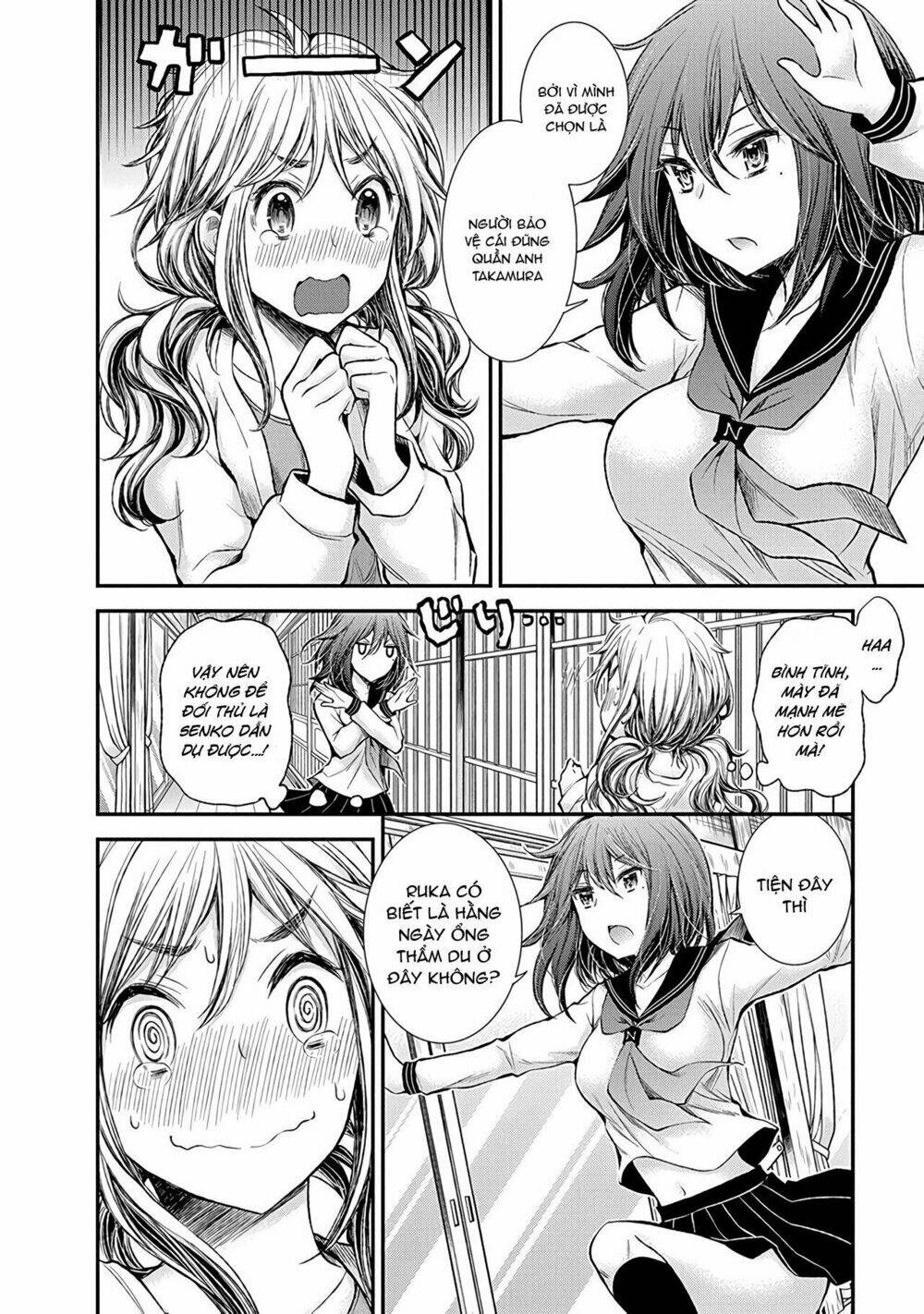 Henjo - Hen Na Joshi Kousei Amaguri Chiko Chapter 48 - Trang 12