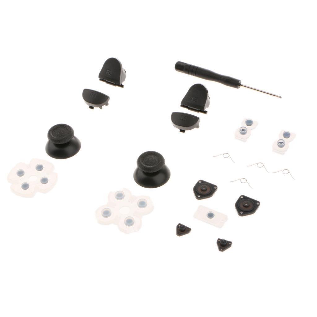 L1 R1 L2 R2 Trigger Spring Buttons +5 X 3D Joystick Rocker for Sony PS4