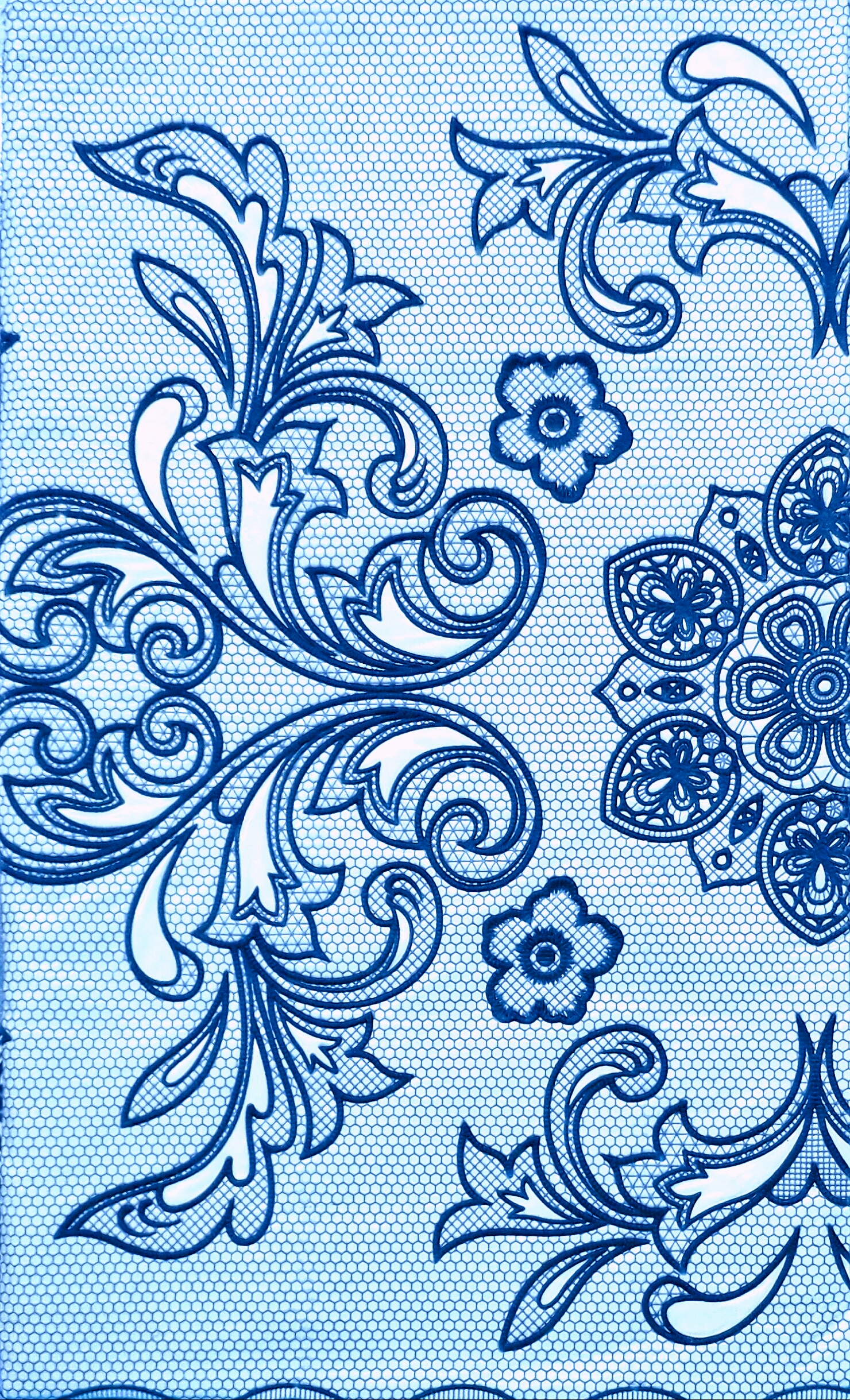 KHĂN TRẢI BÀN PAULEE 856B - HOA VĂN HỒNG - 150 CM X 264 CM - KHÔNG THẤM NƯỚC