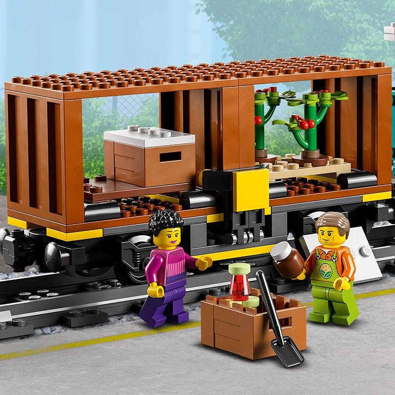 Đồ Chơi LEGO Tàu Lửa Vận Chuyển Hàng Hóa 60336 (1153 chi tiết)