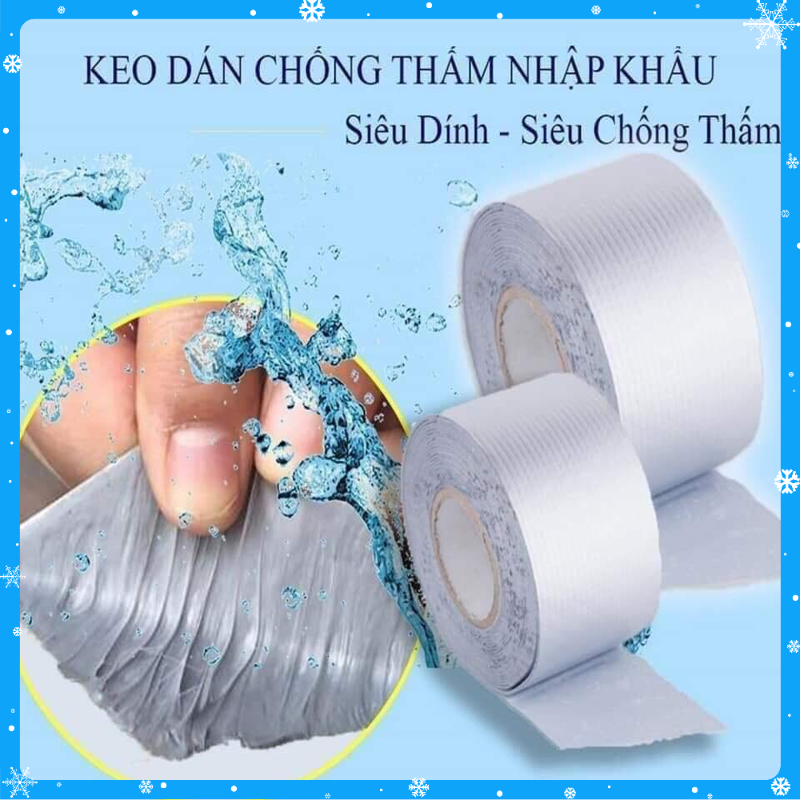 Keo Dán Chống Thấm Siêu Dính Nhật Bản Bosui Dài 5m - Hàng Chất Lượng