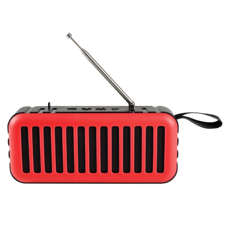 Loa Siêu Trầm Âm Nhạc Công Suất Cao Loa Tương Thích Bluetooth Âm Thanh Nổi Đèn Pin Led Loa Không Dây Loa Siêu Trầm Máy Nghe Nhạc Năng Lượng Mặt Trời Màu sắc: Đen