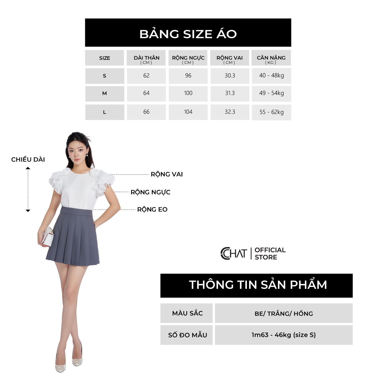 Áo Kiểu Nữ  Tay Bèo Hoa Dáng Suông Chất Voan Cao Cấp Mềm Mịn 13ANV2015ST