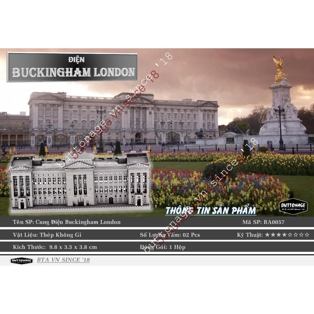 Mô Hình Lắp Ráp 3d Cung điện Buckingham