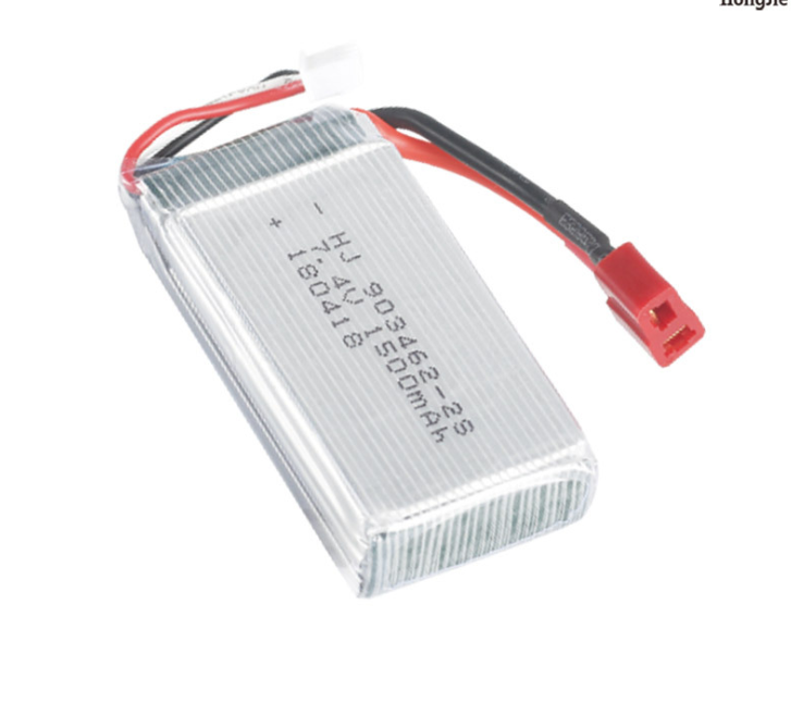 Pin 7.4v 1500mah T Pin sạc đồ chơi điều khiển có mạch bảo vệ xả 25c