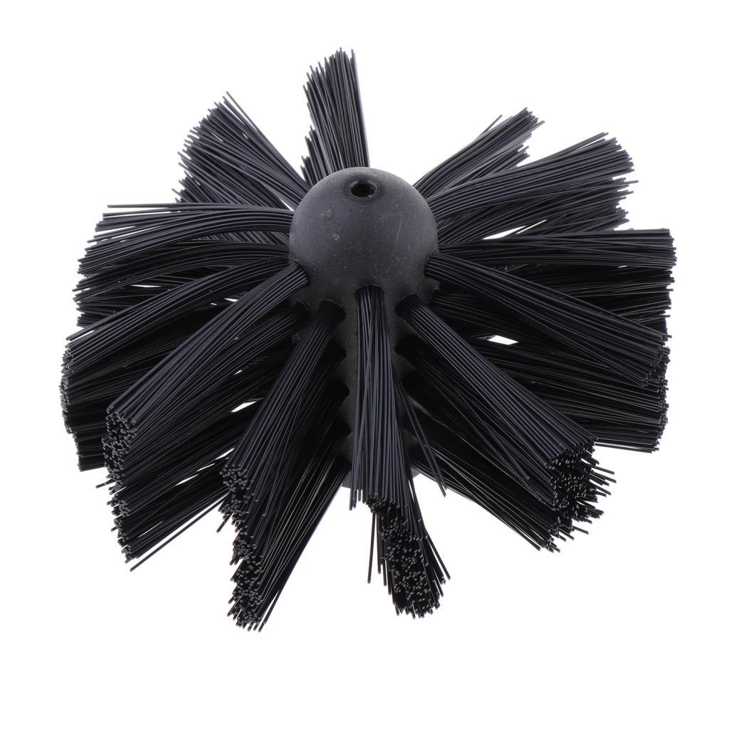 Dryer Duct Cleaning Brush Head Chimney  Remover Cleaner Brush 100mm Dia.