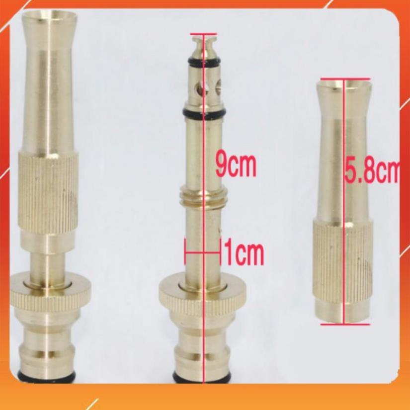 Bộ dây vòi xịt bơm nước tưới rửa , tăng áp 3 lần, loại 3m, 5m 206587Pcút sập+ túi đựng bút