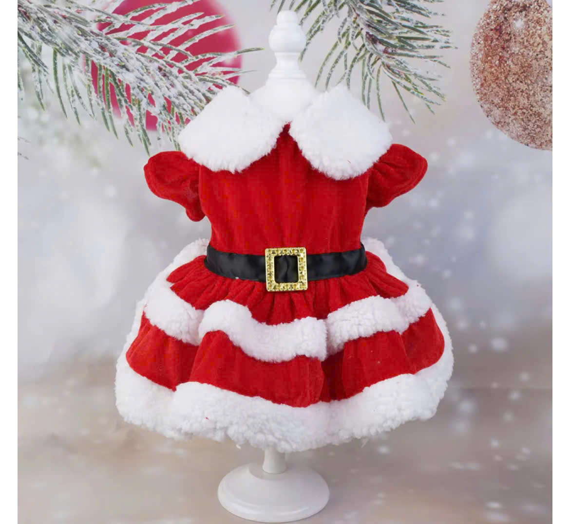 ĐẦM NOEL SANG TRỌNG 08 TỪ 0.5-11KG DÀNH CHO THÚ CƯNG CHÓ MÈO