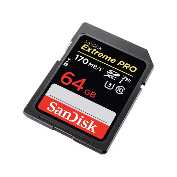 Thẻ nhớ SDHC 64GB Sandisk Extreme Pro (SDSDXXY-064G-GN4IN)- Hàng chính hãng