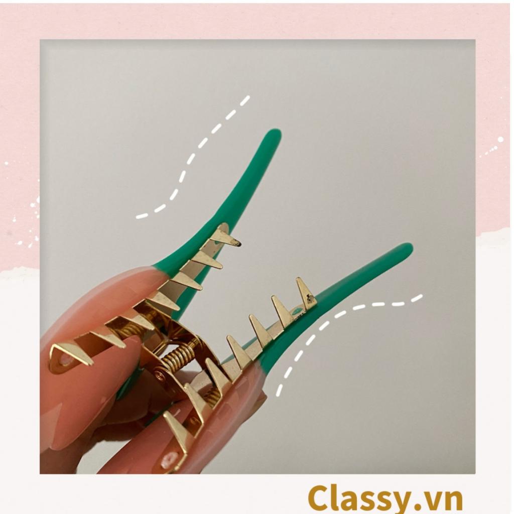 Kẹp càng cua Classy  bông hồng độc đáo, dễ tạo kiểu, không gây rụng tóc PK1579