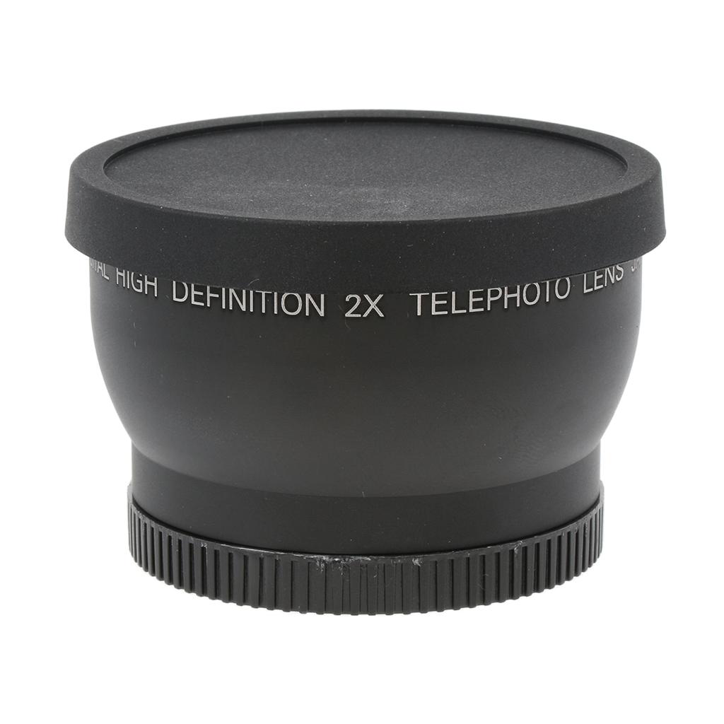 52mm Telephoto Conversion Lens with 2x Magnification for Camera DSLR