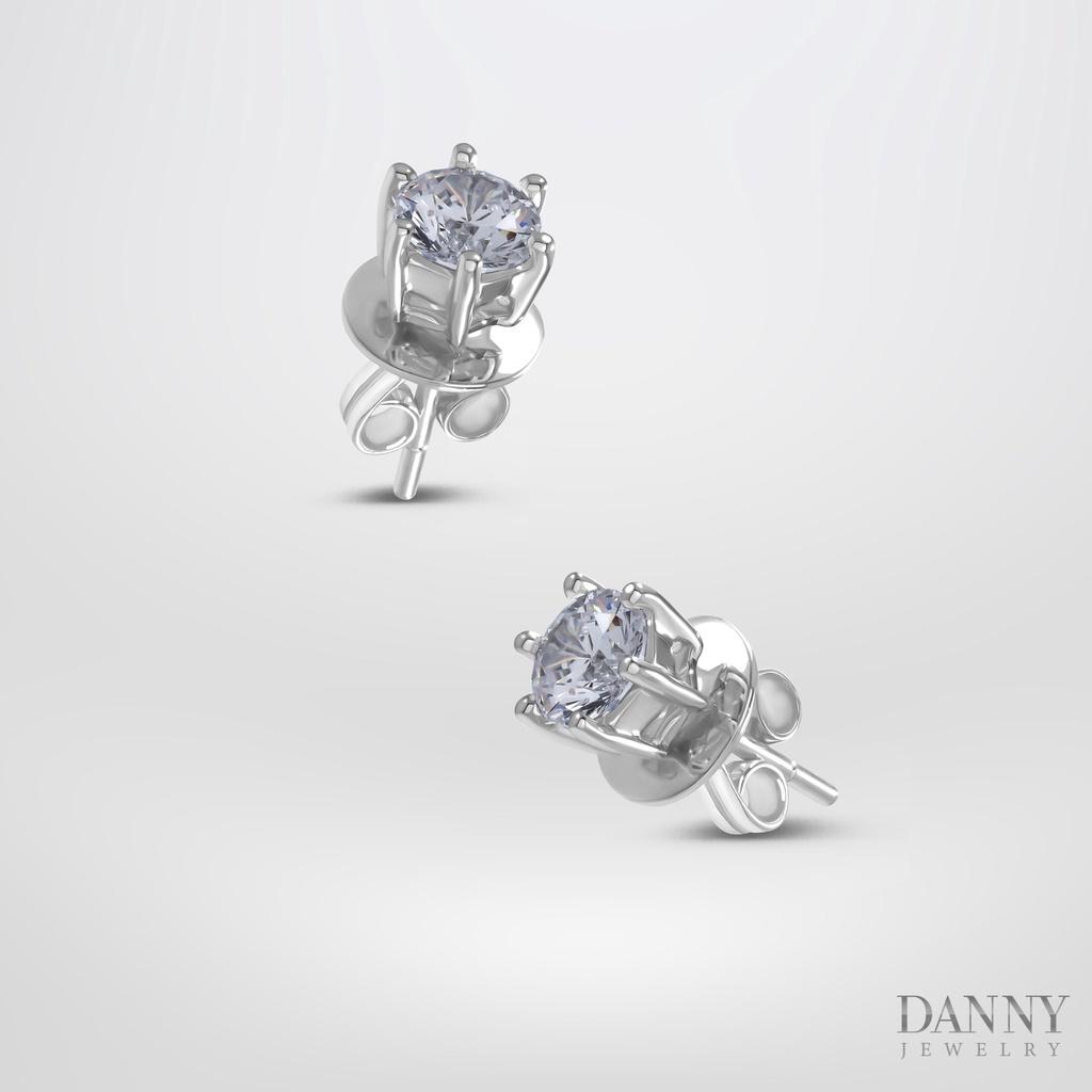 Bông Tai Danny Jewelry Bạc 925 Đính Đá CZ BT0045