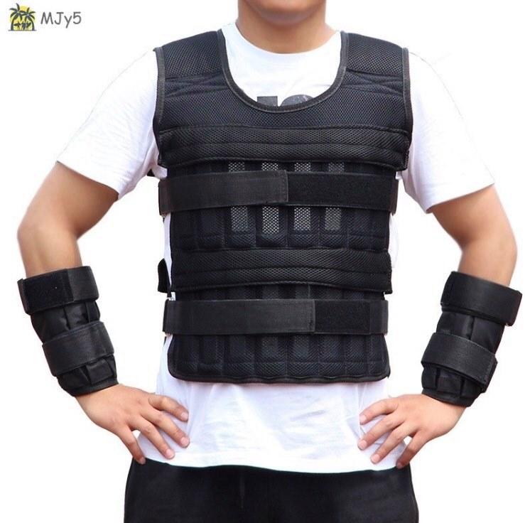 Áo đựng tạ thể lực 10KG thích hợp tập thể dục, chạy bộ, tập võ - Vest weight 10kg