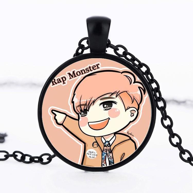 Dây chuyền mặt hình chibi RM BTS