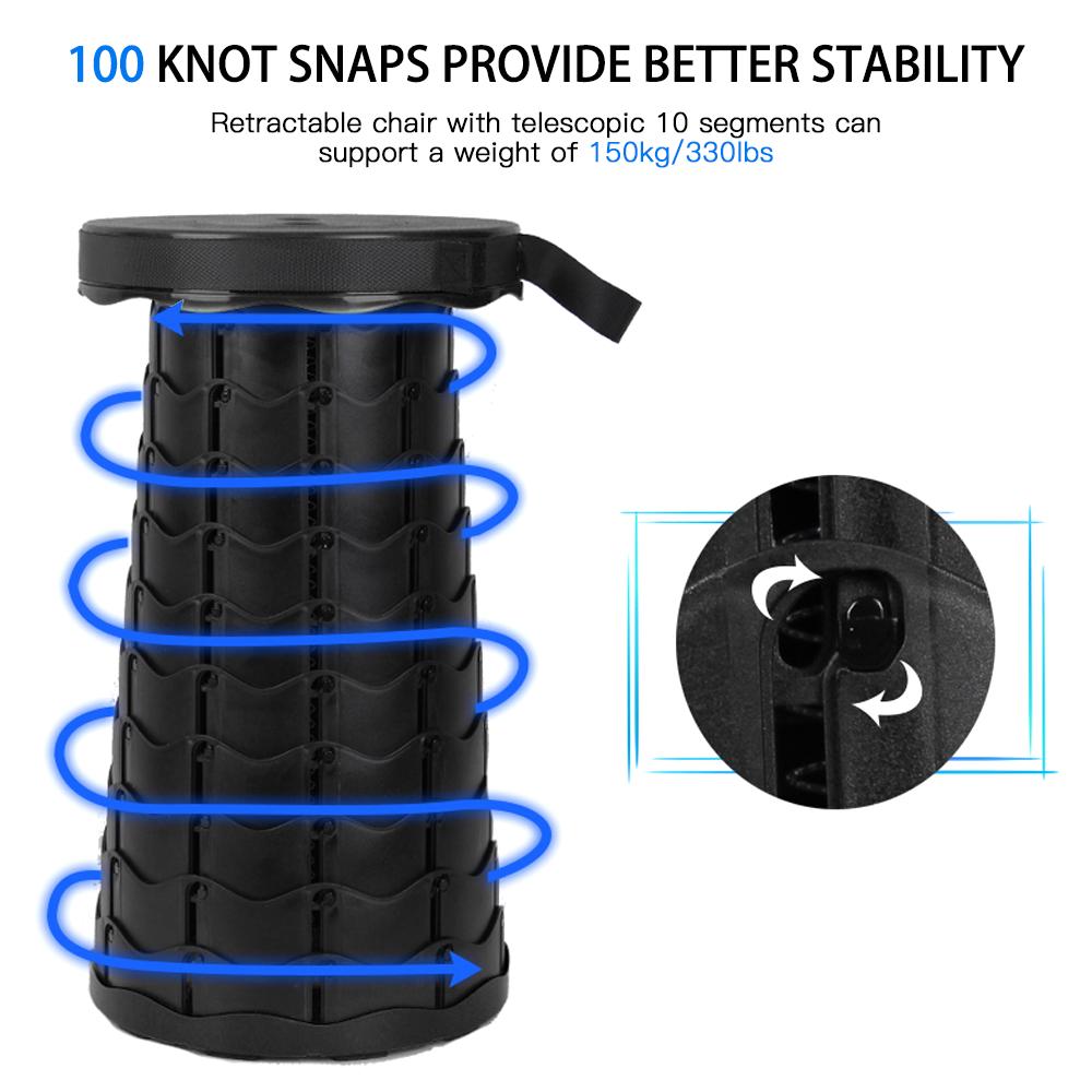 Ghế xếp hình kính thiên văn có thể thu gọn