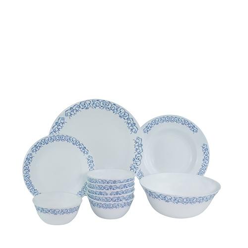 Bộ chén đĩa thủy tinh Diva Ivory R.A 12 món - 10 món - HÀNG CHÍNH HÃNG