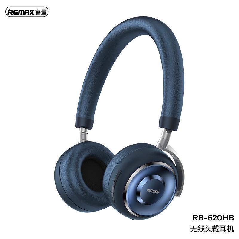 Tai nghe Bluetooth chụp tai Remax RB-620HB Headphone Nghe Nhạc Cực Hay Âm Bass Mạnh Mẽ Bảo Hành 1 Năm - Hàng Chính Hãng