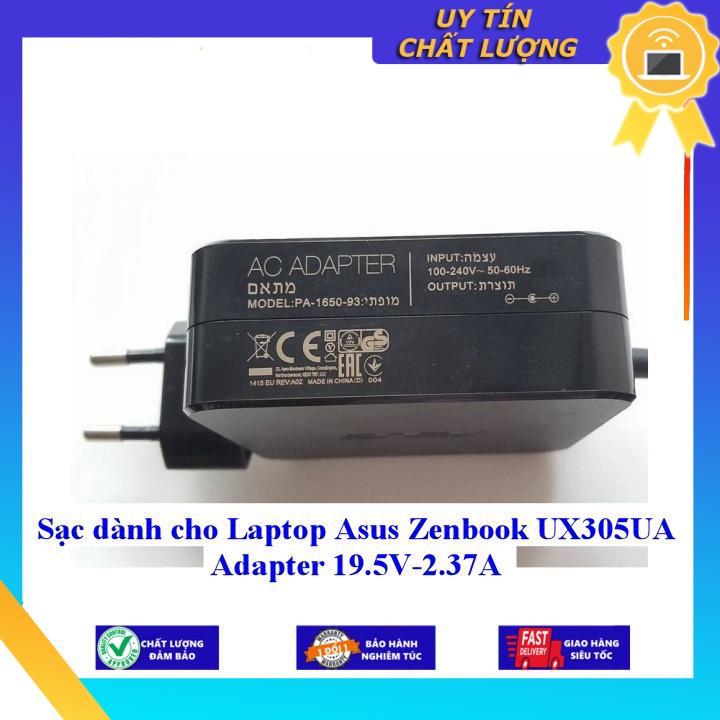 Sạc dùng cho Laptop Asus Zenbook UX305UA Adapter 19.5V-2.37A - Hàng Nhập Khẩu New Seal