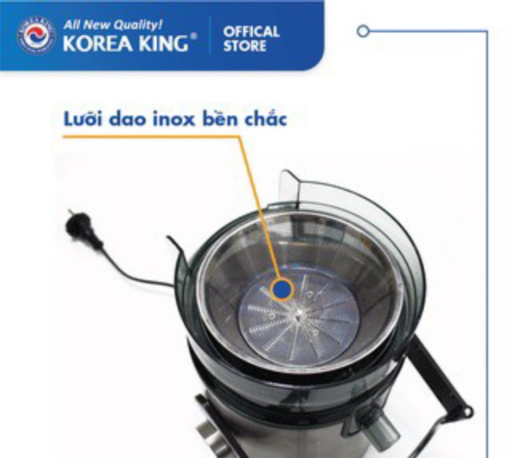 Máy ép trái cây Korea King PJ-800BS ( Hàng chính hãng )