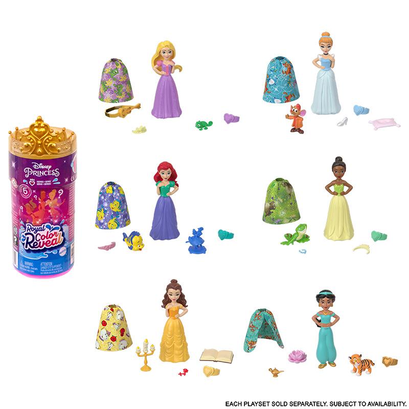 Đồ Chơi Công Chúa Disney Princess Bé Nhỏ Đổi Màu Disney Princess Mattel HMB69