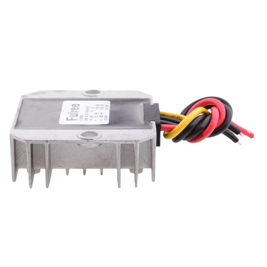 DC12V/24V to DC 5V 5A 25W Waterproof Car Power Supply Module Voltage Converter Regulator Transformer