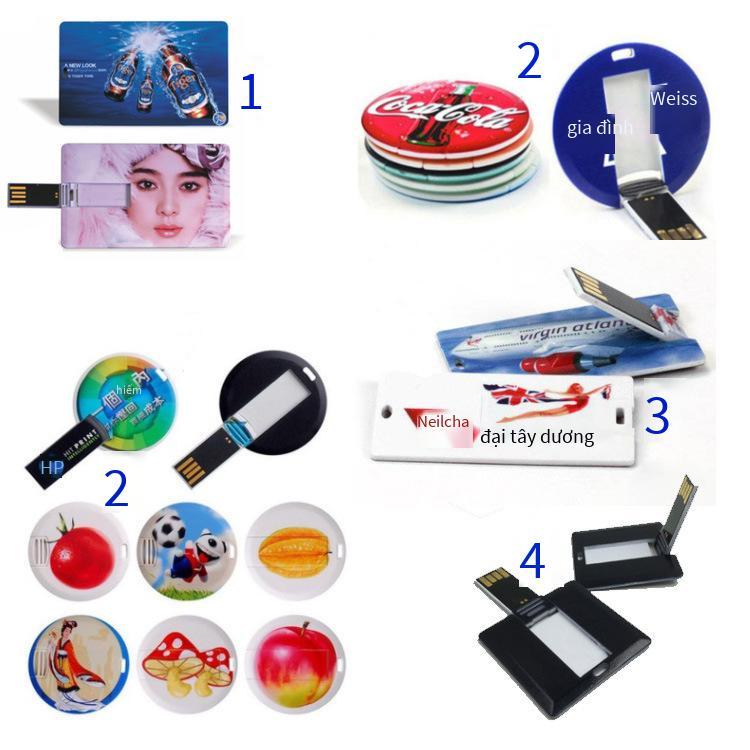 Đảm bảo chất lượngDanh thiếp sáng tạo Đĩa U Thẻ khách Thẻ nhựa U Đĩa in màu Logo